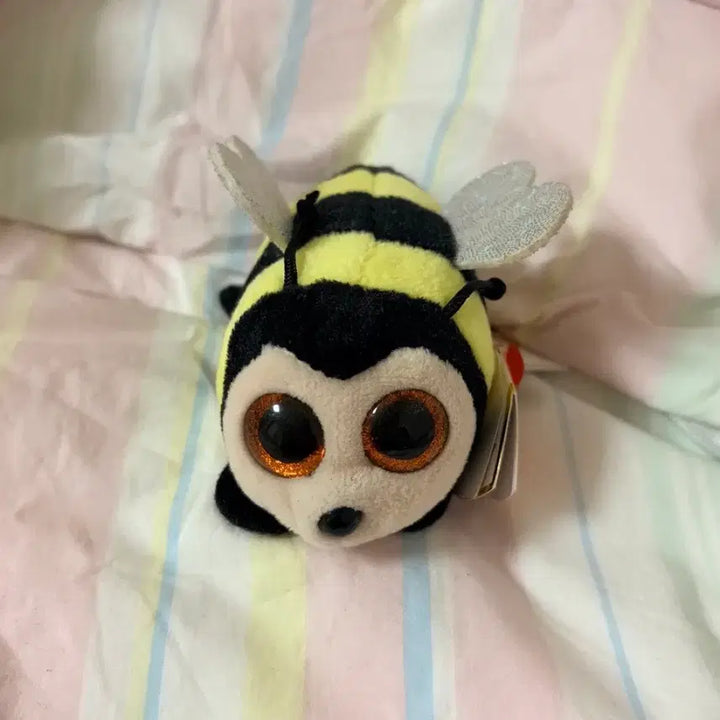 [BUNJANG] Ty Beanie Babies "Zinger" Bee Plush (Vintage) / (빈티지) TY 비니 틴 꿀벌 Zinger 인형