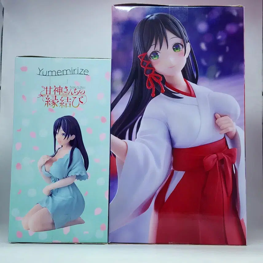 [BUNJANG] Amagami Yaé Figure Set (2 Types) - Sealed / [미개봉/정품/2종 세트] 아마가미 씨네 인연 맺기 아마가미 야에 피규어 일괄