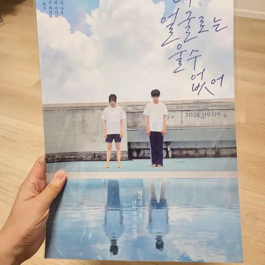 [BUNJANG] IU "Love Poem" Pool Poster / 네 얼굴로는 울 수 없어 수영장 포스터
