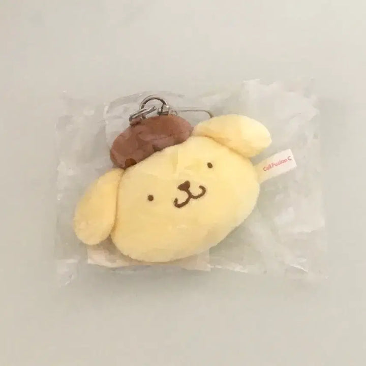 [BUNJANG] Sanrio Pompompurin Cell Fusion C Mirror Keyring / 산리오 폼폼푸린 셀퓨전씨 거울 키링