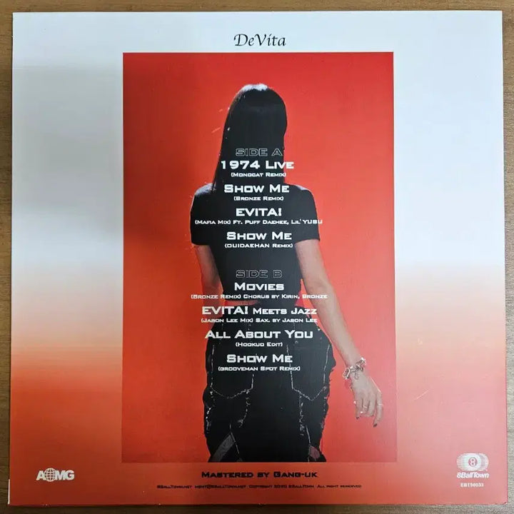 [BUNJANG] DeVita Creme Remixes LP / DeVita 드비타 - Creme Remixes lp