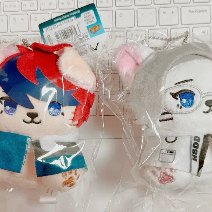 [BUNJANG] Hundred Line Final Defense Academy Takumi &amp; Eito Petit Marus Plush Set (Sealed) / 미개봉) 헌드레드라인 최종방위학원 타쿠미+에이토 쁘띠마루즈 인형 세트