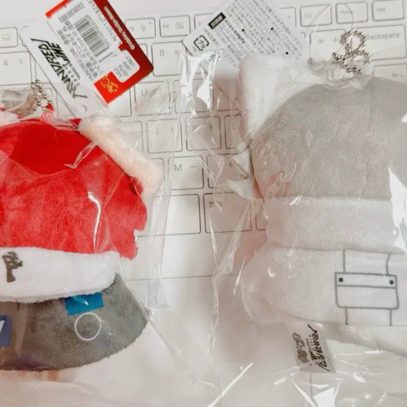 [BUNJANG] Hundred Line Final Defense Academy Takumi &amp; Eito Petit Marus Plush Set (Sealed) / 미개봉) 헌드레드라인 최종방위학원 타쿠미+에이토 쁘띠마루즈 인형 세트