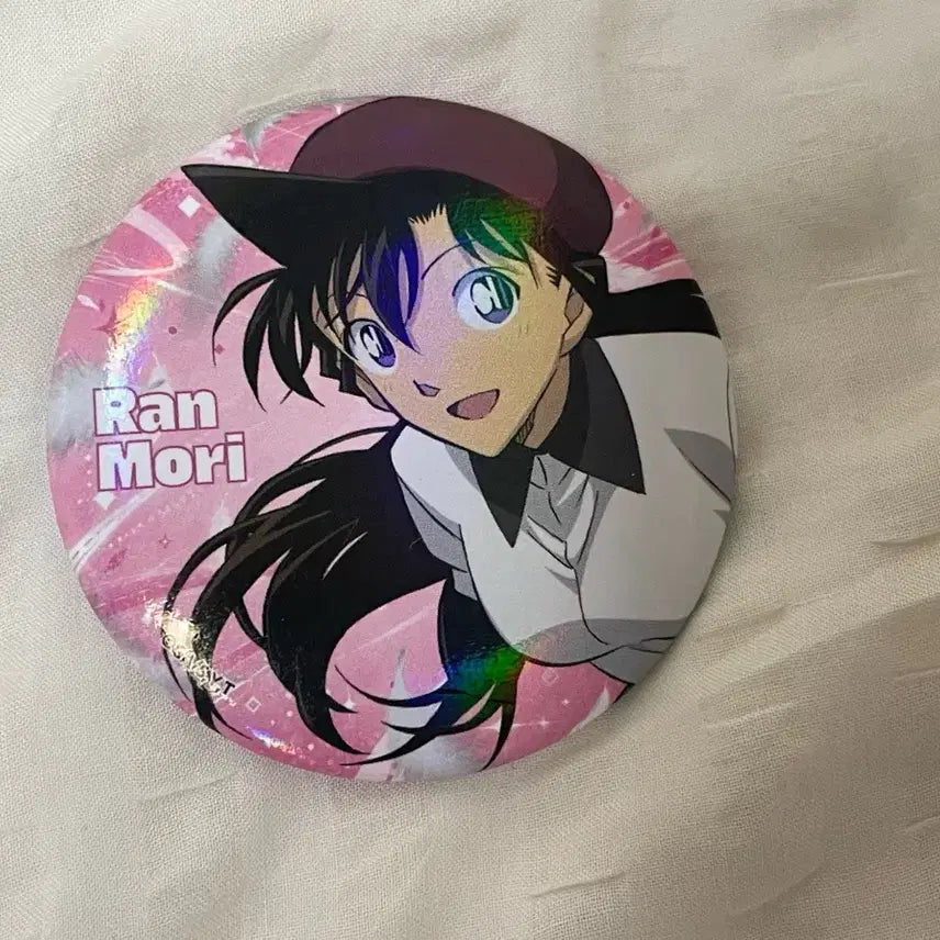 [BUNJANG] Detective Conan Ran Mouri Badge / 명탐정 코난 더현대 팝업 미란 뱃지