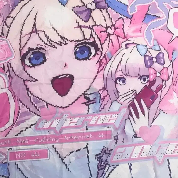 [BUNJANG] Niddlegirl Overdose Choten Large Fabric Poster / 니디걸 오버도즈 초텐 대형 패브릭 포스터