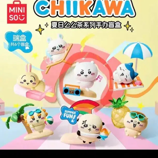 [BUNJANG] Chiikawa Summer Figure / 미니소 치이카와 썸머 피규어 치이카와