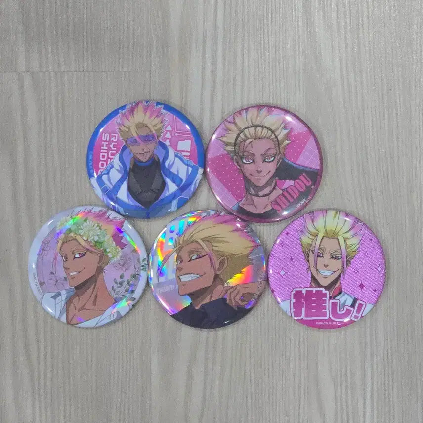 [BUNJANG] Blue Lock Isagi Yoichi Can Badge Bundle Set / 블루록 시도 류세이 캔뱃지 일괄