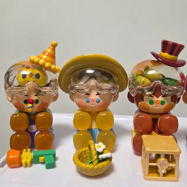 [BUNJANG] Pop Mart Pino Jelly Figure 6-Piece Bundle Set / (일괄)팝마트 피노젤리 피규어 6종 세트