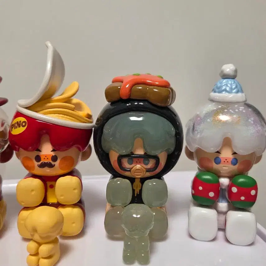 [BUNJANG] Pop Mart Pino Jelly Figure 6-Piece Bundle Set / (일괄)팝마트 피노젤리 피규어 6종 세트
