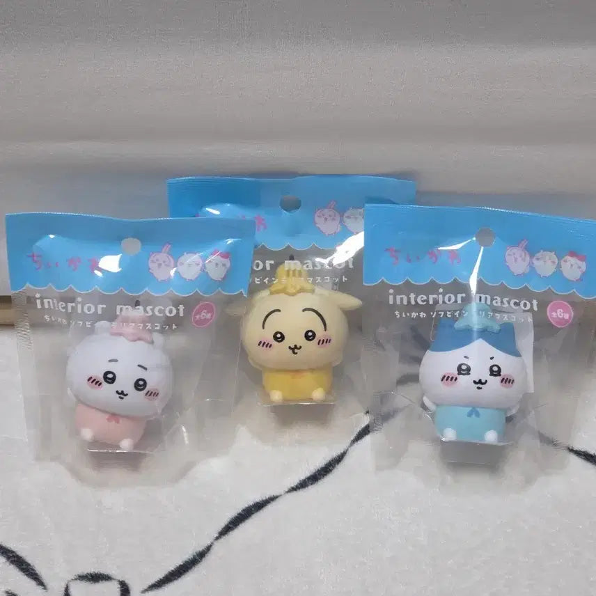 [BUNJANG] Chiikawa Interior Soft Mascot Hamnyangto Bundle Set New / 치이카와 인테리어 소프트 마스코트 햄냥토 일괄 새제품