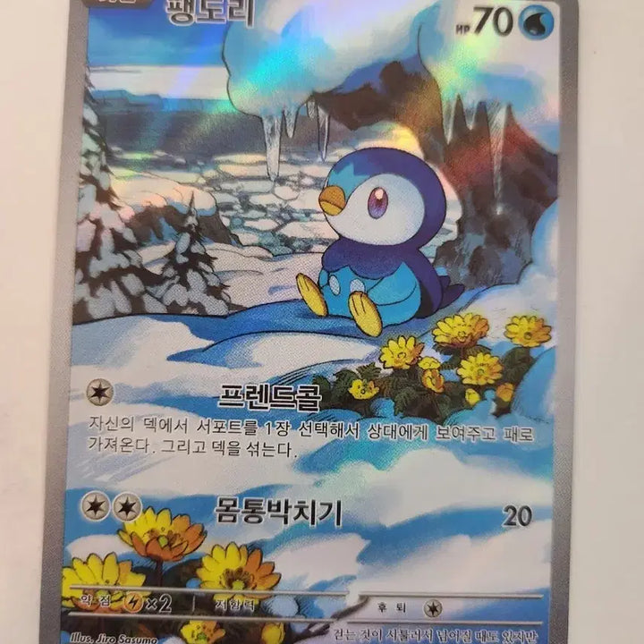 [BUNJANG] Piplup AR Set Trading Card / ar 세트