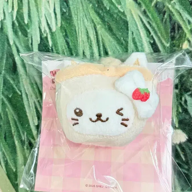 [BUNJANG] Bubble Cat Strawberry Badge / 버블냥 딸기 뱃지
