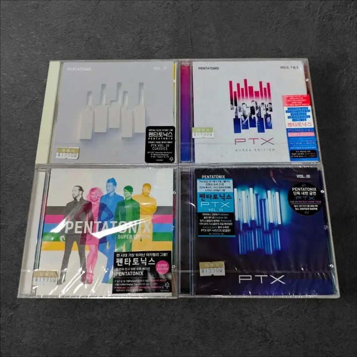 [BUNJANG] Pentatonix Official Album Bundle (4 Types, Sealed) / 펜타토닉스 Pentatonix 앨범 4종 미개봉