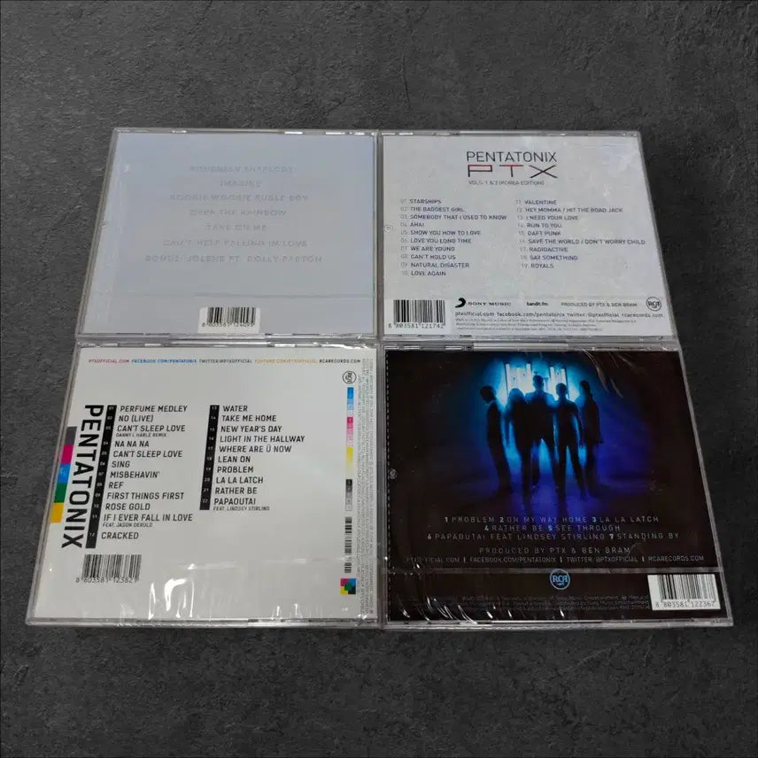 [BUNJANG] Pentatonix Official Album Bundle (4 Types, Sealed) / 펜타토닉스 Pentatonix 앨범 4종 미개봉