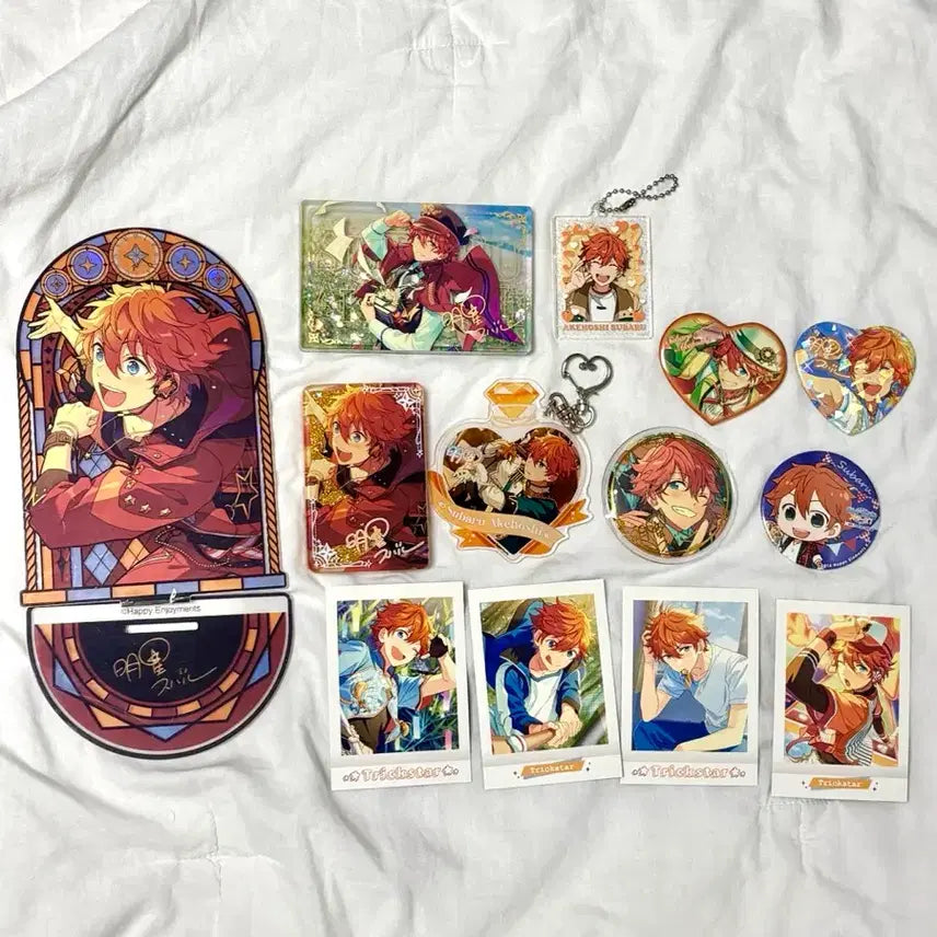 [BUNJANG] Ensemble Stars Akihoshi Subaru Merchandise Bundle Set / 앙상블 스타즈 아케호시 스바루 굿즈 일괄