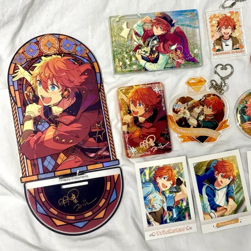 [BUNJANG] Ensemble Stars Akihoshi Subaru Merchandise Bundle Set / 앙상블 스타즈 아케호시 스바루 굿즈 일괄