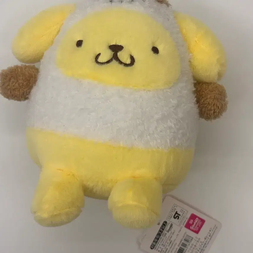 [BUNJANG] Sanrio Pompompurin Plush Doll / 산리오 나카지마 폼폼푸린 인형 누이구루미
