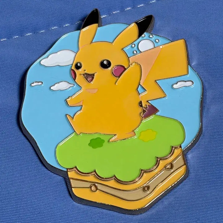 [BUNJANG] Pokopia Pop-up Gacha Metal Badge - Pikachu / 포코피아 팝업 가챠 금속뱃지 - 피카츄