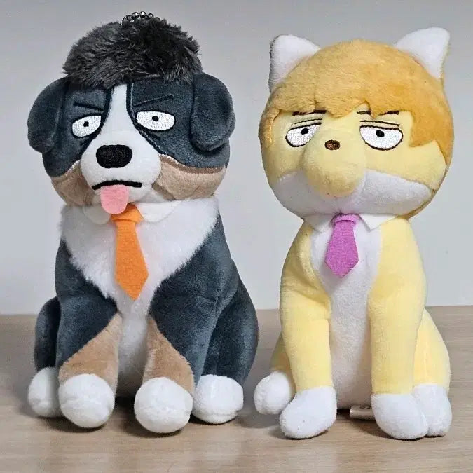 [BUNJANG] Mob Psycho 100 Poze Nui Plush Dolls (Serizawa, Reigen) Bundle Set / 모브사이코 포제누이 (세리자와, 레이겐)