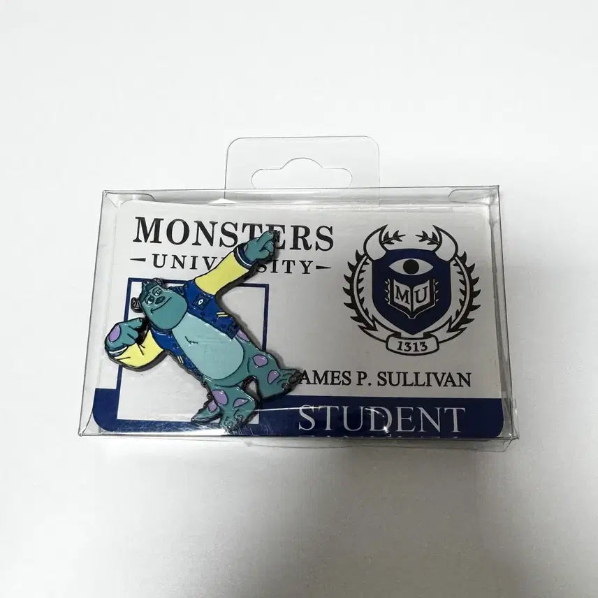 [BUNJANG] Monsters University Sulley Student ID Badge / 몬스터대학교 뱃지 설리 학생증