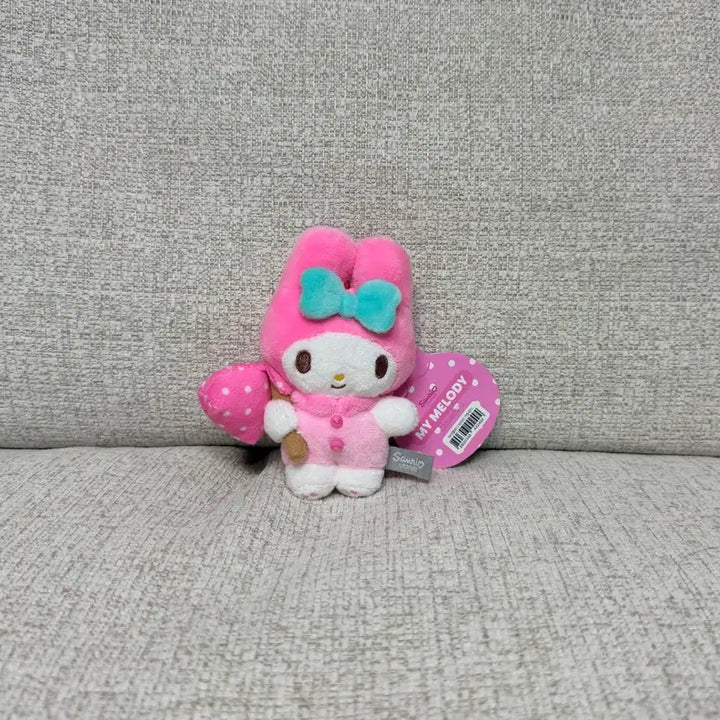 [BUNJANG] Sanrio My Melody Keychain Doll Bag Charm / 정품 산리오 마이멜로디 키링 인형 가방고리