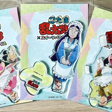 [BUNJANG] Nintama Rantarou Suipara Collaboration Kirimaru Acrylic Stand Set / 닌타마 스이파라 콜라보 엄금조 아크릴스탠드 세트