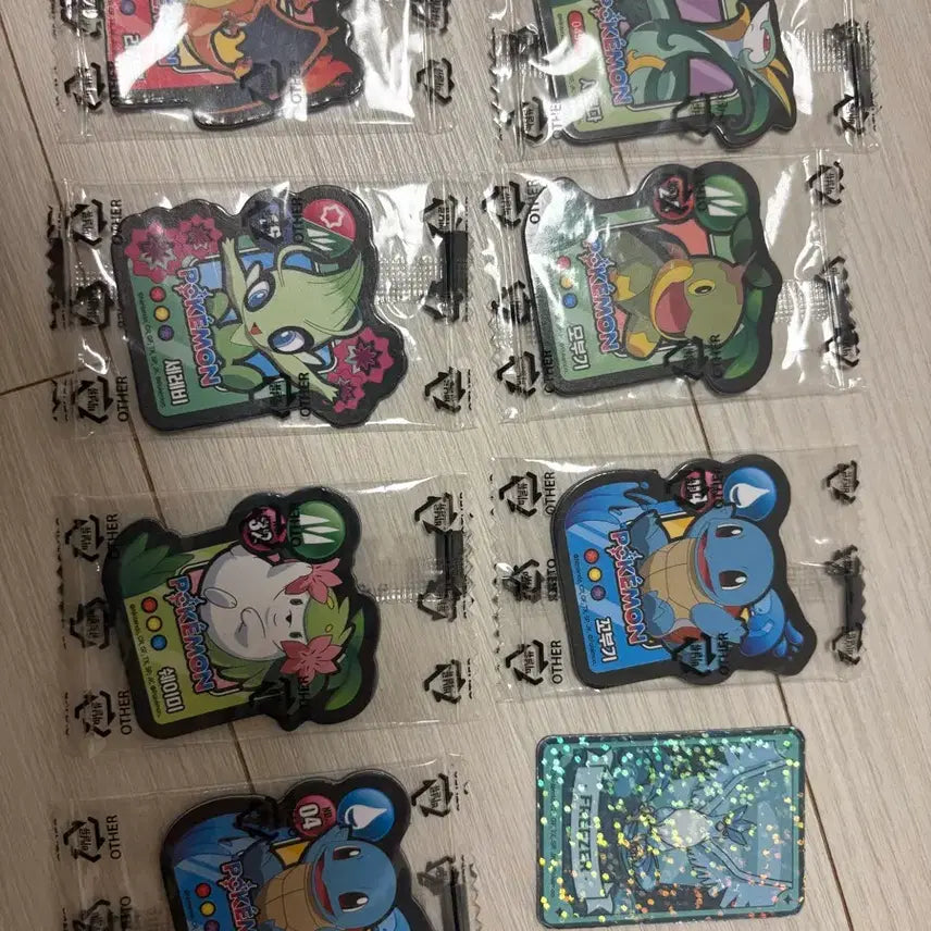 [BUNJANG] Pokemon Monster Cookie (Series 1 &amp; 2) &amp; Art Box Magnet Bundle Set / 포켓몬스터 몬스터쿠키 1,2, 아트박스 마그넷 일괄