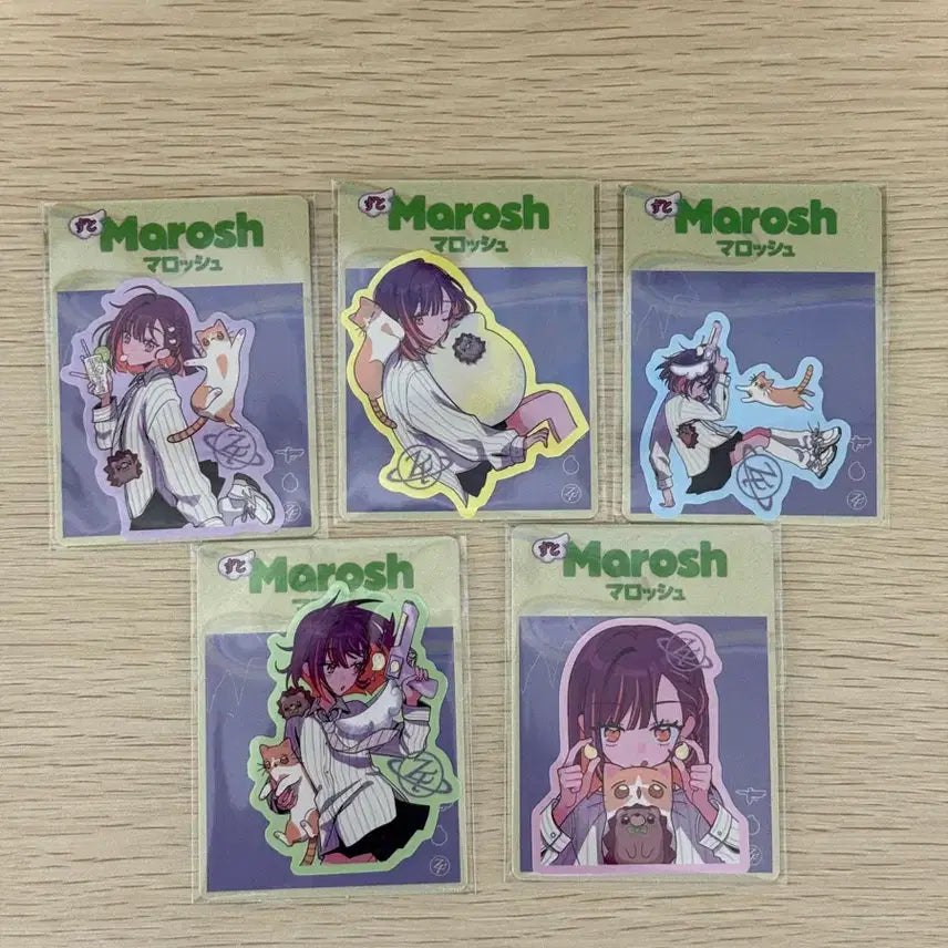 [BUNJANG] Zutto Mayoi Maroshu + 5 Types Special Sticker Set / 즛토마요 마로슈+특전스티커 5종 세트