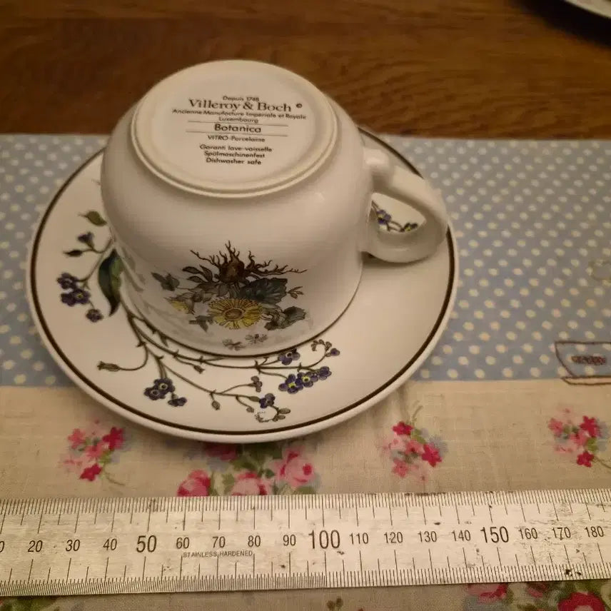 [BUNJANG] Villeroy &amp; Boch Botanica Tea Cup Set / 빌레로이보흐 보타니카 티컵세트