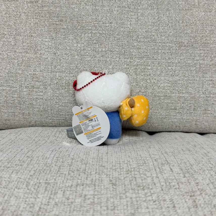 [BUNJANG] Sanrio Hello Kitty 10cm Keyring Doll Bag Charm / 정품 산리오 헬로키티 보따리 10cm 키링 인형 가방고리