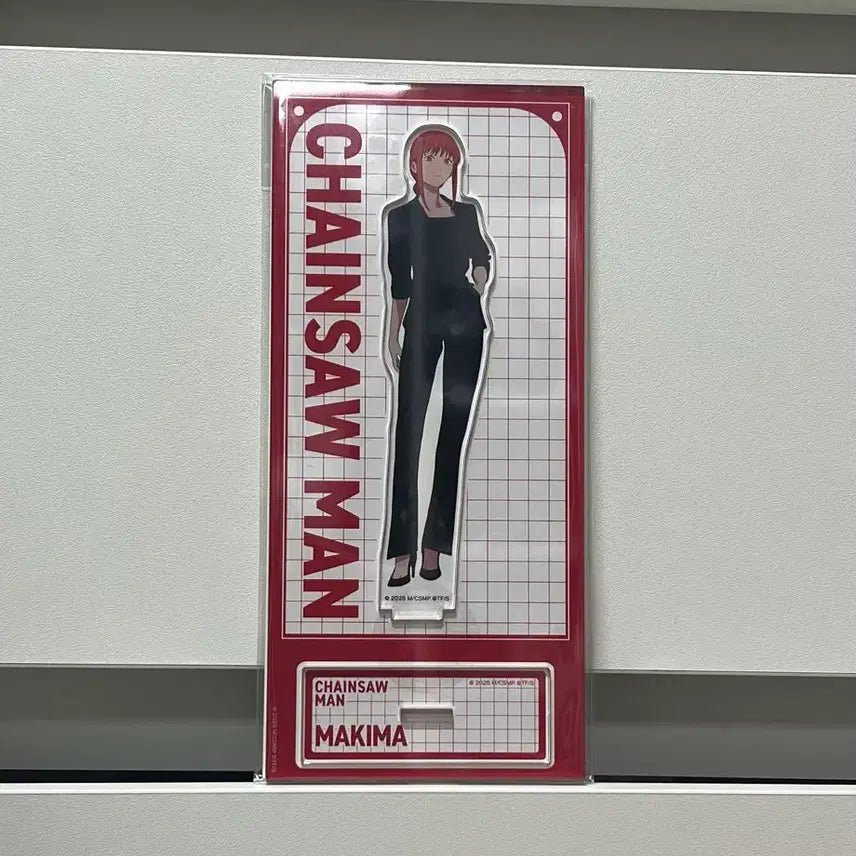 [BUNJANG] Chainsaw Man Makima Special Edition Postcard / 체인소맨 (마키마) 아크릴 스탠드+특전 포스트 카드 엽서 굿즈