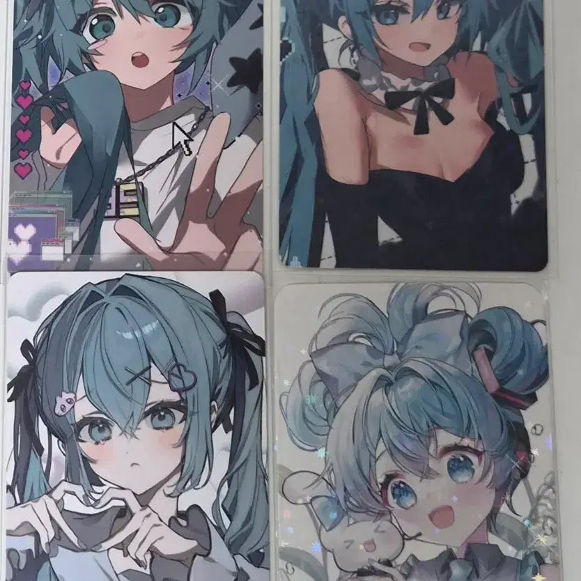 [BUNJANG] Hatsune Miku Unofficial Photocard Bundle Set / 하츠네 미쿠 비공식 포카