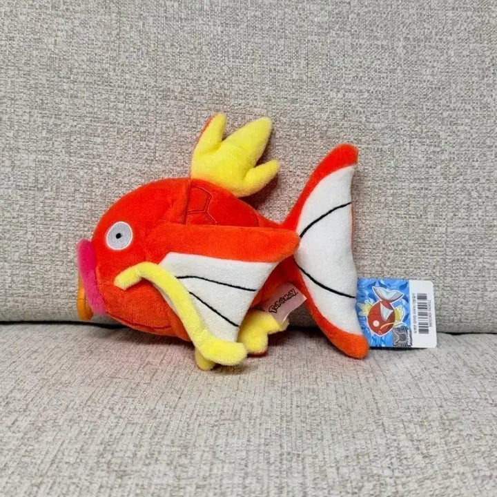 [BUNJANG] Official Pokémon Magikarp Pouch Keychain Plush / 정품 포켓몬스터 잉어킹 파우치 키링 인형