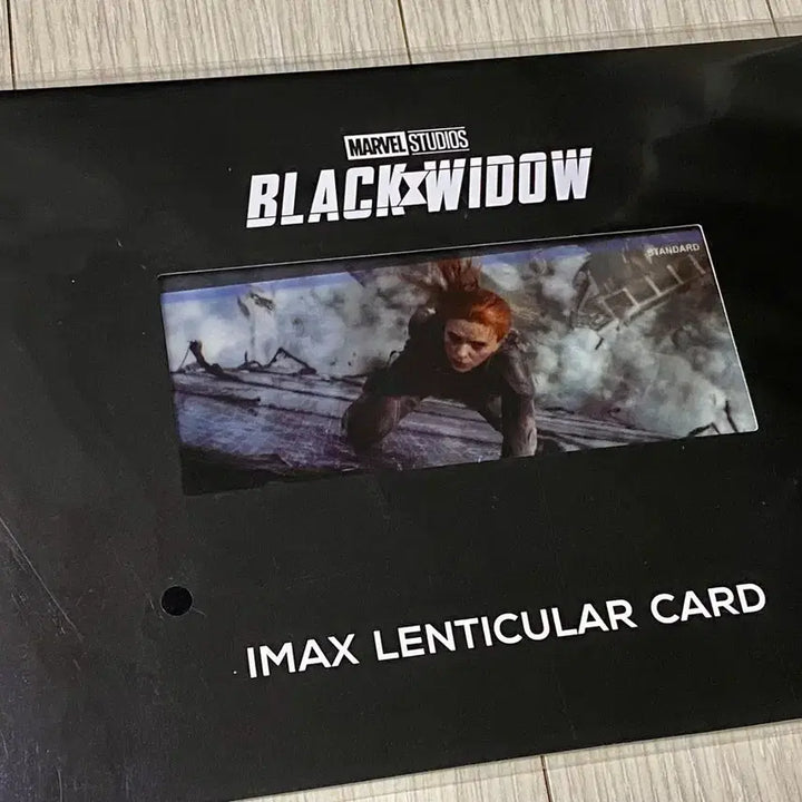 [BUNJANG] Black Widow IMAX Lenticular Card / 블랙 위도우 아이맥스 렌티큘러 카드