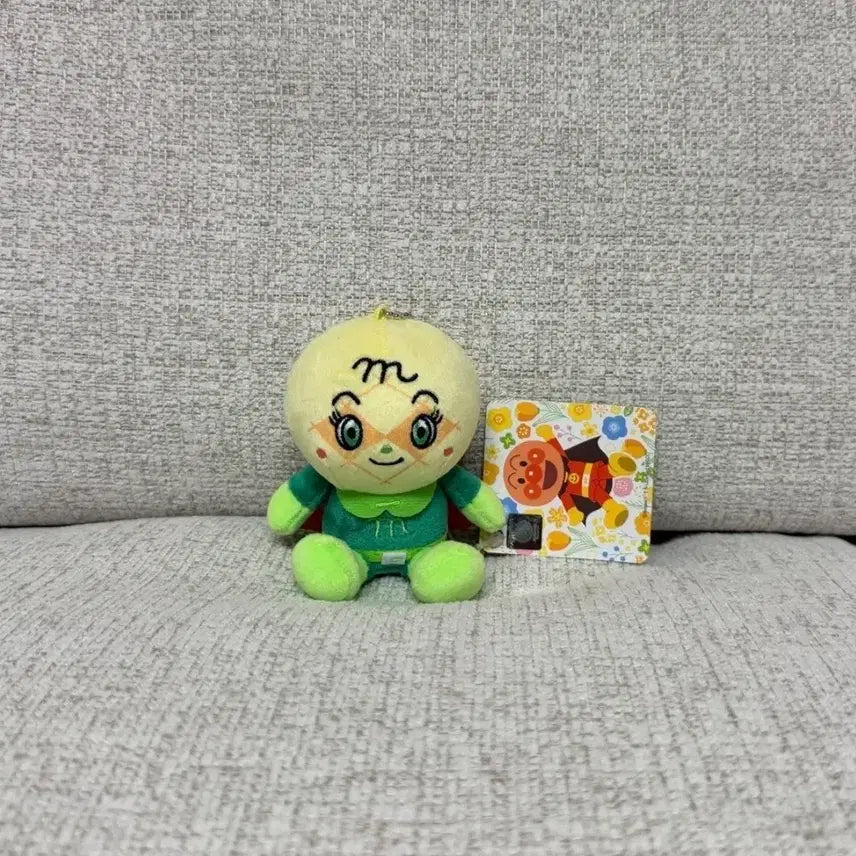 [BUNJANG] Anpanman SD Melonpan Girl Keychain Doll Bag Charm / 호빵맨 SD키링 메론빵 소녀 키링 인형 가방고리