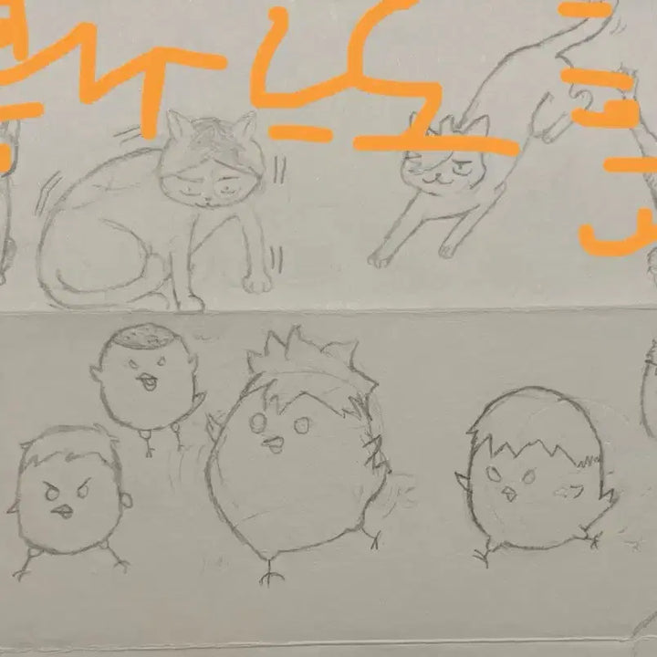[BUNJANG] Custom Hand-Drawn Cartoon Character Portrait / (무료)손그림 만화 캐릭터 그려드립니다