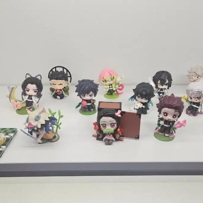 [BUNJANG] Pop Mart Demon Slayer Tanjiro Flower Figure Bundle Set / 팝마트 귀멸의칼날 탄생화