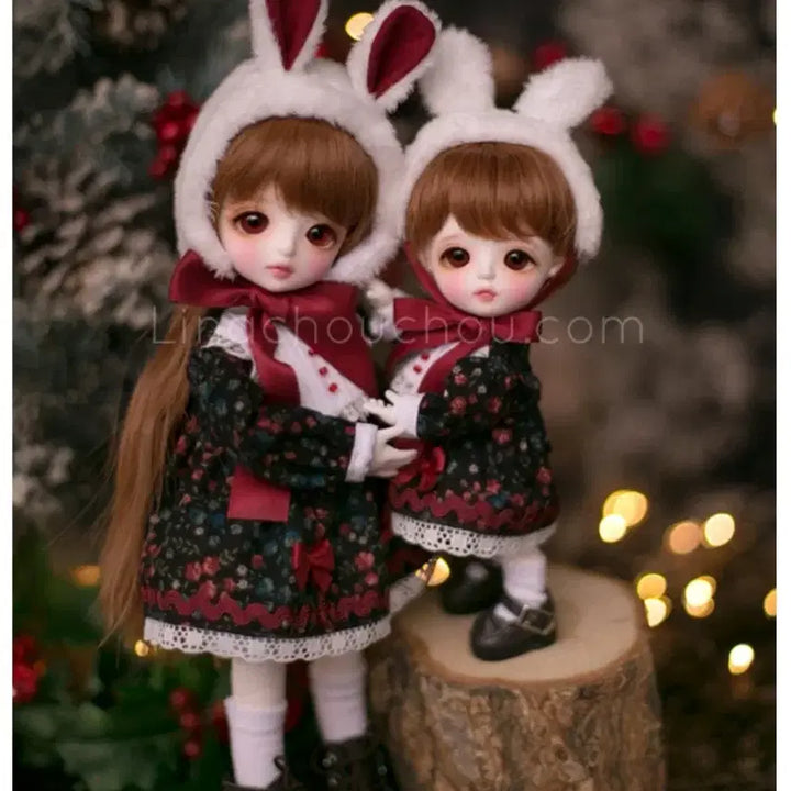 [BUNJANG] LinaShushu Winter Bloom Lime Default Outfit / 리나슈슈 윈터블룸 라임 디폴의상
