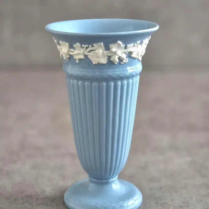 [BUNJANG] Wedgwood Queensware Vase Lavender Blue / 웨지우드 퀸즈웨어 화병