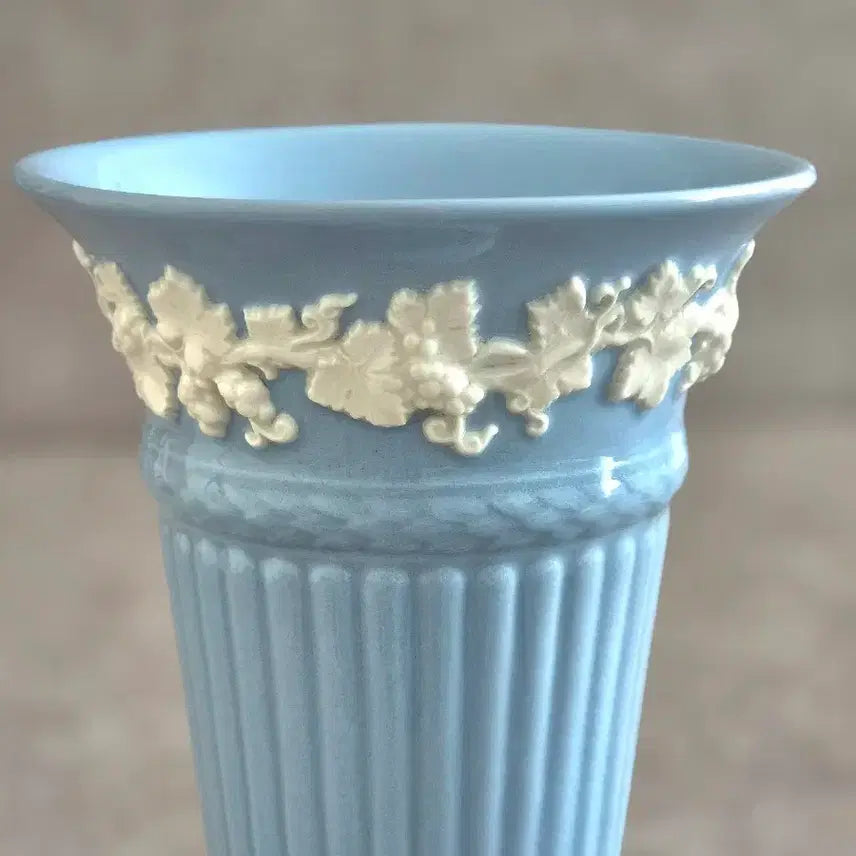 [BUNJANG] Wedgwood Queensware Vase Lavender Blue / 웨지우드 퀸즈웨어 화병