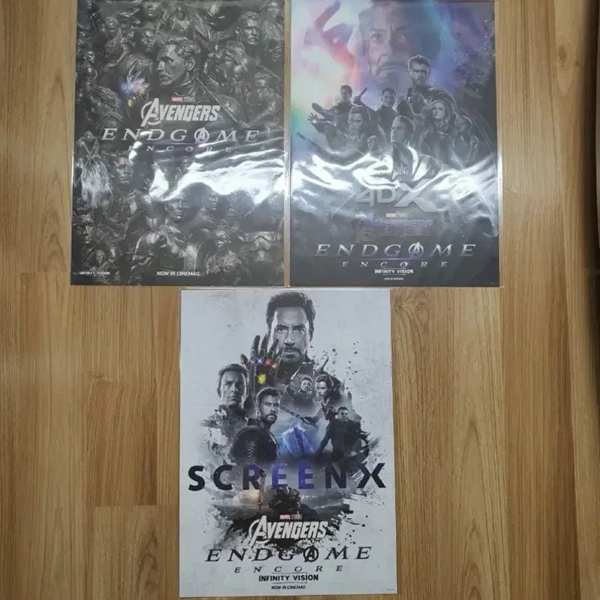 [BUNJANG] Avengers Endgame Encore A3 Poster Set / 어밴져스 엔드게임 앙코르 A3포스터