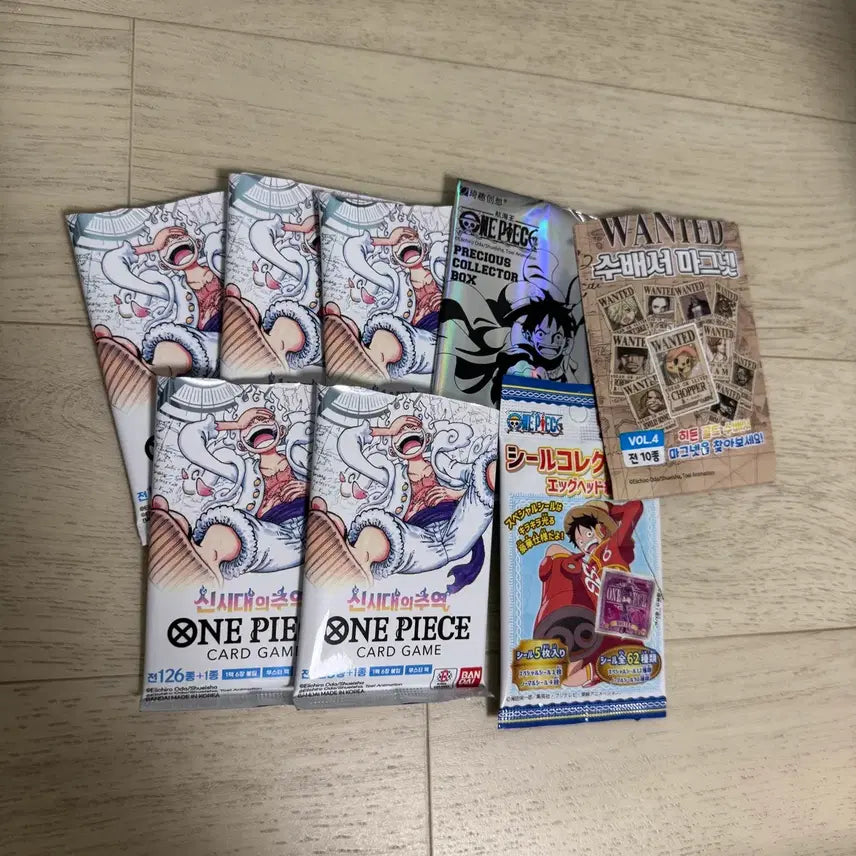 [BUNJANG] One Piece Millennium Era Characters Card Bundle Set / 원피스 신시대의 주역 일괄