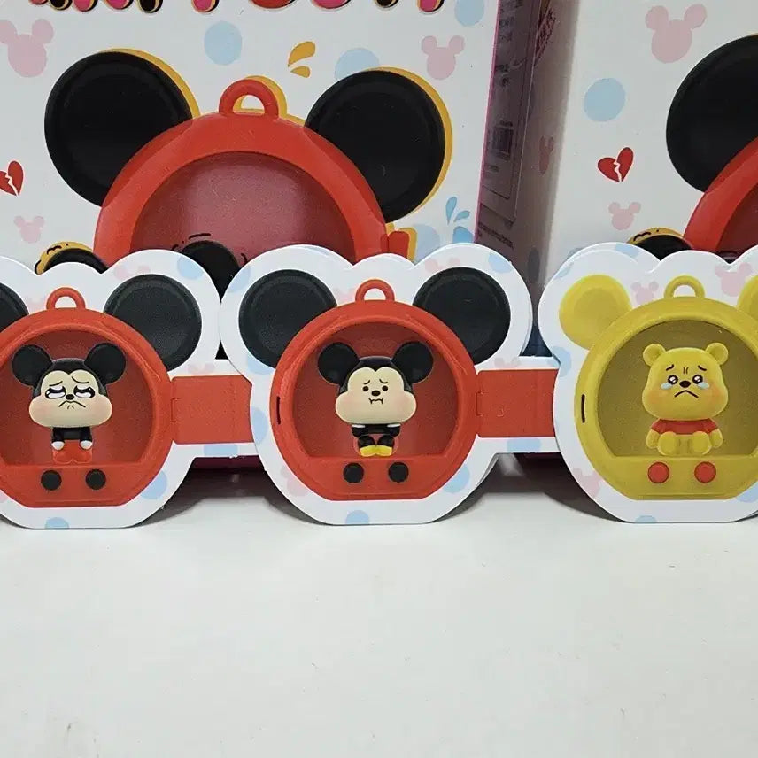 [BUNJANG] Disney Mickey &amp; Minnie Pouchy Figure 3 Types Bundle Set / 디즈니정품 미키,미니 파우티 피규어 3종일괄