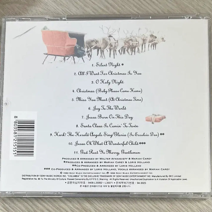 [BUNJANG] Mariah Carey Merry Christmas CD / 머라이어 캐리 Merry Christmas CD