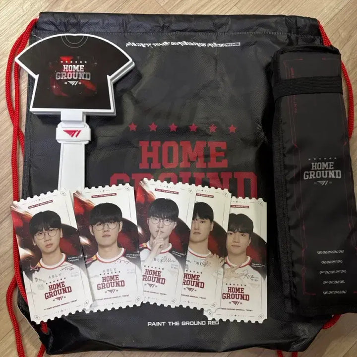 [BUNJANG] T1 Homeground Goods Set Backpack, Photocard, Cushion / 티원 홈그라운드 굿즈 세트 백팩 포토카드 방석 팝니다