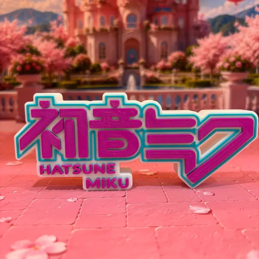 [BUNJANG] Hatsune Miku Logo T-Shirt / 하즈네미쿠 로고
