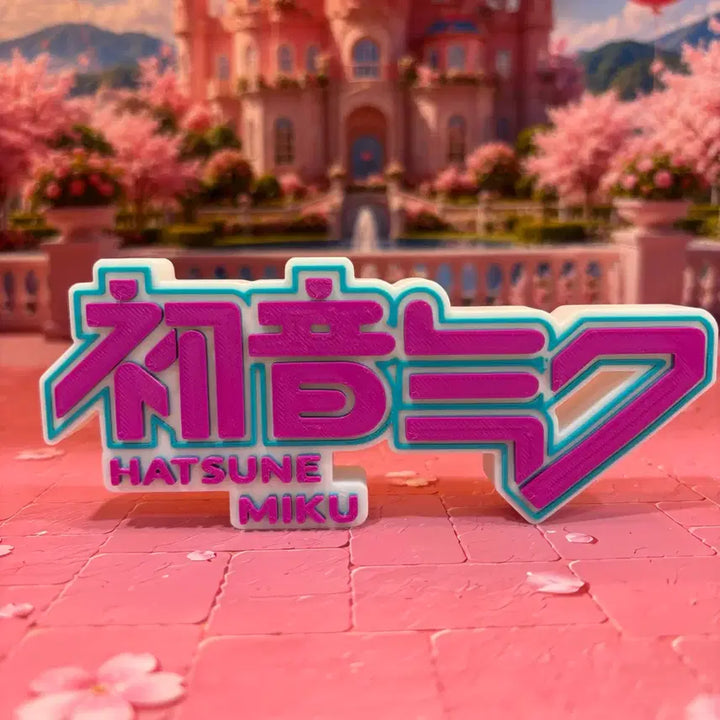 [BUNJANG] Hatsune Miku Logo T-Shirt / 하즈네미쿠 로고