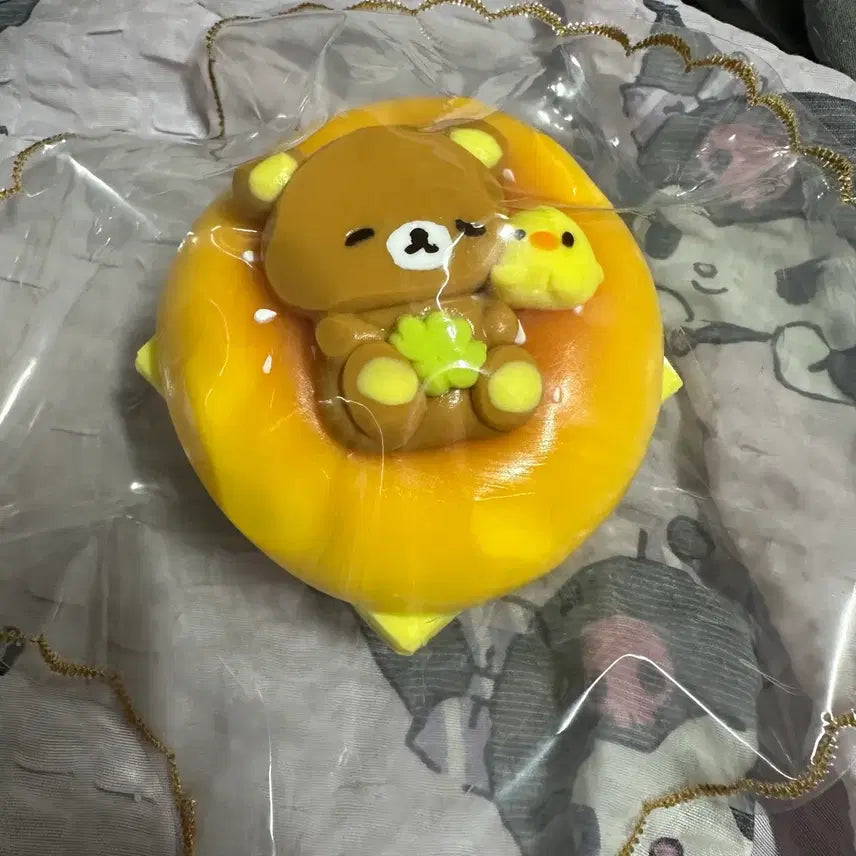 [BUNJANG] New Hamburger Kuma Squishy Toy / 새상품 햄버거 쿠마 말랑이