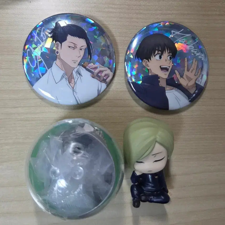 [BUNJANG] Jujutsu Kaisen Volume 0 Gacha Onemutan Badges Bundle Set / 주술회전 회옥옥절 가챠 오네무탄 뱃지 일괄