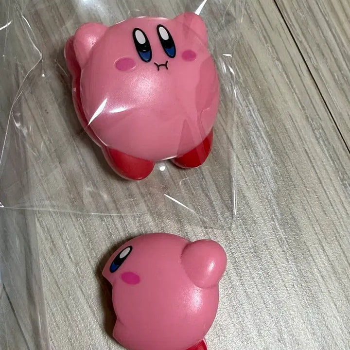 [BUNJANG] Kirby Mascot Plush Doll Tin Case Clip Bundle Set / 별의 커비 마스코트 인형 틴케이스 집게 일괄 세트